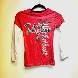 Girls Portland Trail Blazers Long Sleeve Tee